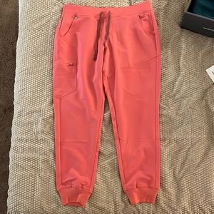 Large Figs Desert Rose Zamora Jogger Scrub Pants